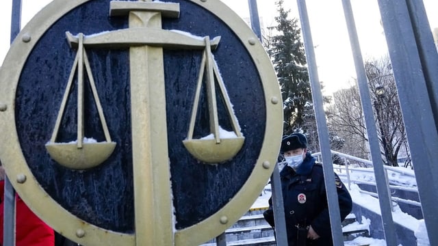  EDA besorgt wegen russischer Menschenrechtsorganisation