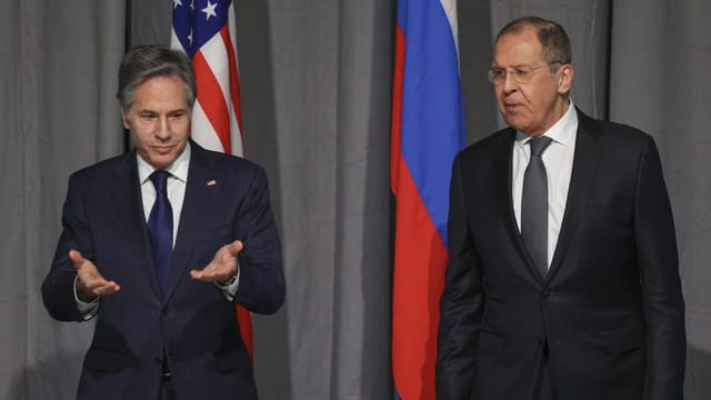  Amerikanischer und russischer Aussenminister treffen sich in Genf