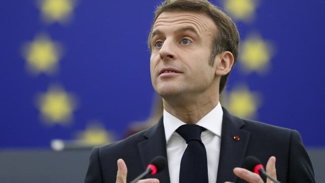  Macron pocht auf starkes und unabhängiges Europa