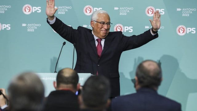  Portugals Premier António Costa – kleine Hoffnung auf Mehrheit