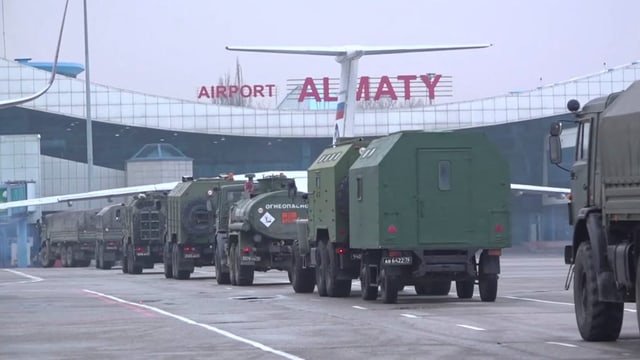  Russland zieht Truppen aus Kasachstan ab