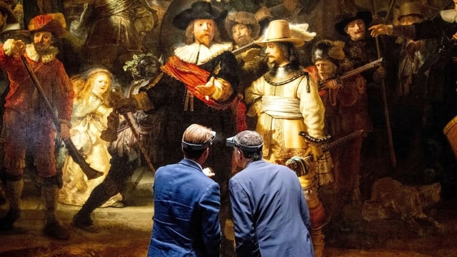  Rembrandts «Nachtwache» unter dem Messer