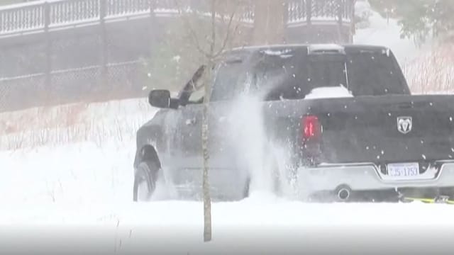  Schnee und Stürme im Osten der USA – Millionen Menschen betroffen