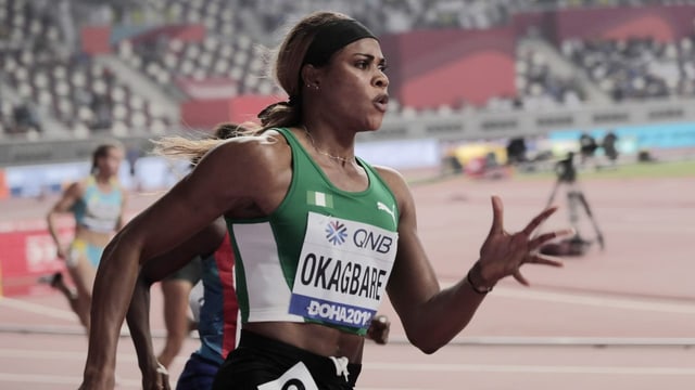  Nach Olympia-Skandal: Sprinterin Okagbare für 10 Jahre gesperrt