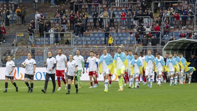  15’000 Zuschauer beim «Match for Peace» in Basel