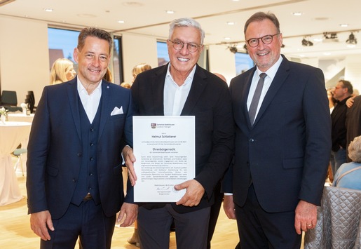  Helmut Schlotterer ist Ehrenbürger von Bodelshausen