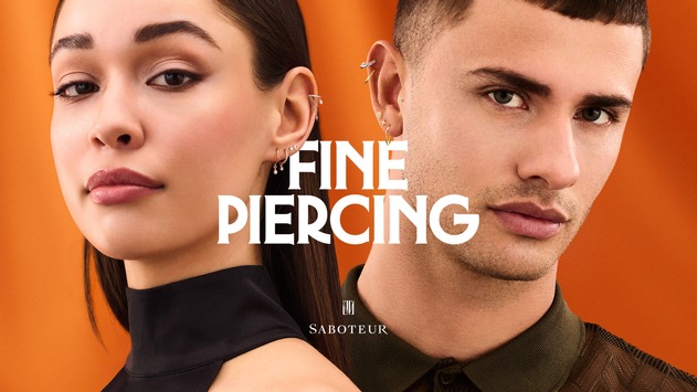  SABOTEUR lanciert neue Produkt-Kategorie “Fine Piercing”