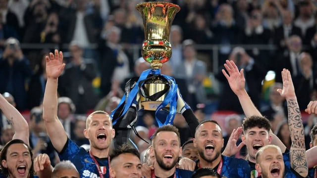  Triumph in der «Coppa»: Inter träumt weiterhin vom Double