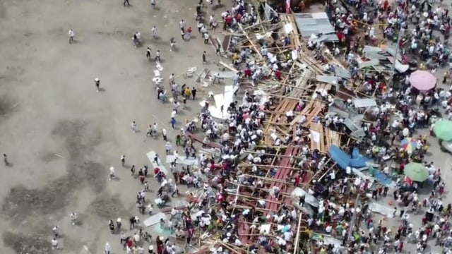  Tote und Hunderte Verletzte in Kolumbien