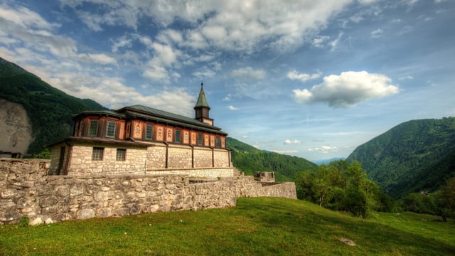  Diese Kapelle in den slowenischen Alpen ist ein Kleinod