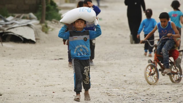 Hilfsorganisationen befürchten schwere Hungersnot in Syrien