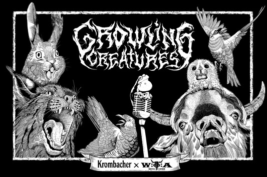  Gemeinsam laut für den Artenschutz: Krombacher und Wacken Open Air präsentieren die “Growling Creatures”- die erste Metal-Band aus bedrohten Tieren