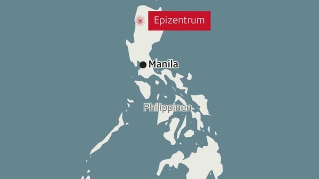  Starkes Erdbeben erschüttert Philippinen