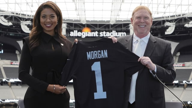  Raiders machen Morgan zur ersten schwarzen Team-Präsidentin