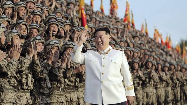  Kim Jong-un: «Nordkorea zu militärischer Konfrontation bereit»