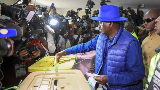  Wahlausgang in Kenia immer noch offen