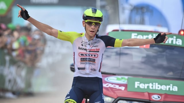  Meintjes gewinnt 9. Vuelta-Etappe, van Aert die Bretagne Classic