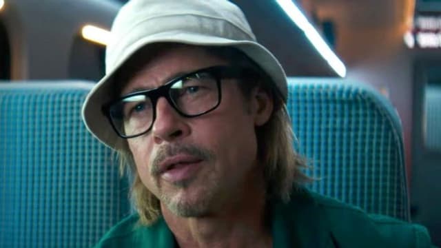  Brad Pitt als Killer ohne Knarre, aber mit cooler Kopfbedeckung