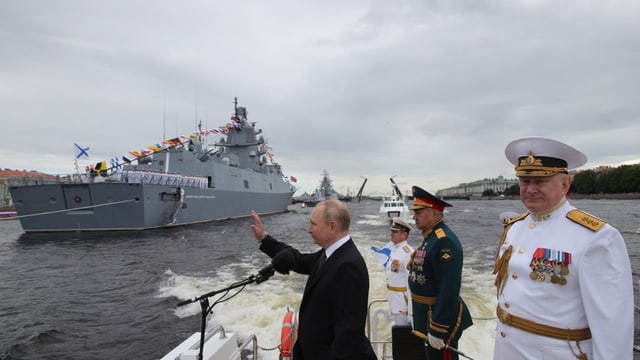  Russlands Marine wird «mit allen Mitteln» ausgerüstet