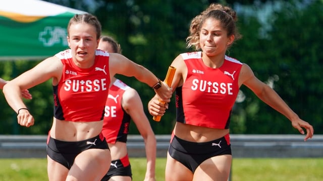  Schweizer U20-Sprintstaffel im Final disqualifiziert