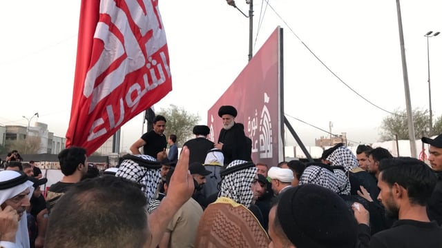  Geistlicher Muktada al-Sadr stellt Iraks Regierung ein Ultimatum