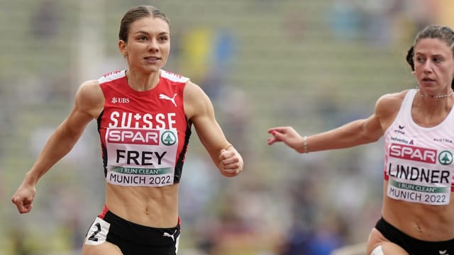  Sprinterin Frey im Halbfinal – Stabhochspringerin Moser im Final