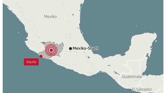  Starkers Erdbeben erschüttert Mexiko erneut