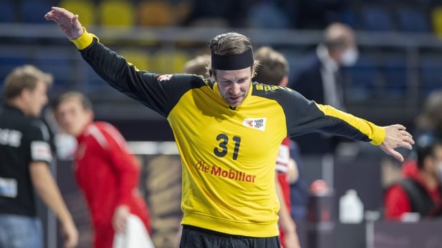  Handball-Goalie Bringolf gibt Nati-Rücktritt bekannt