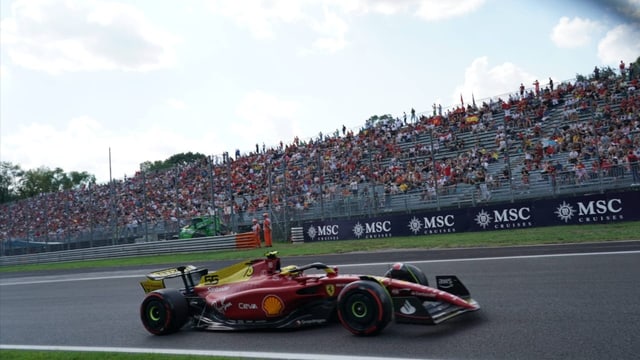  Sainz Schnellster: Ferrari darf in Monza hoffen