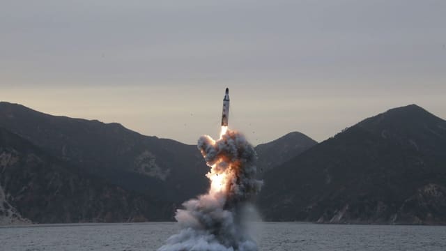  Nordkorea feuert erneut Rakete Richtung Meer ab