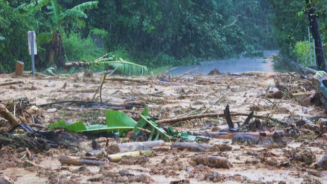  Hurrikan trifft in Puerto Rico ein – Taifun sucht Japan heim