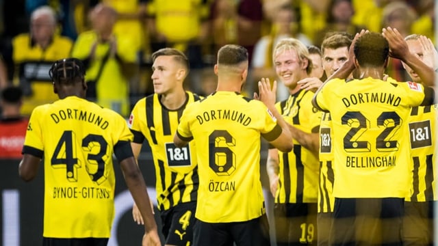  Dortmund feiert Heimsieg über Hoffenheim