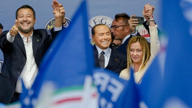  Radikale Rechte feiert Wahlsieg in Italien