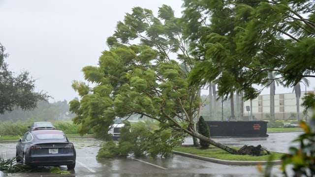  Hurrikan «Ian» trifft auf Westküste Floridas