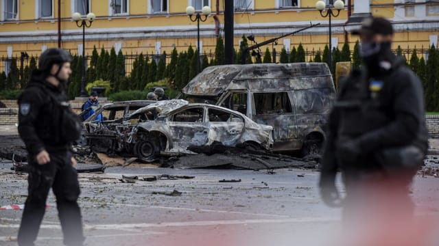  «Die Angriffe haben das Zentrum Kiews getroffen»