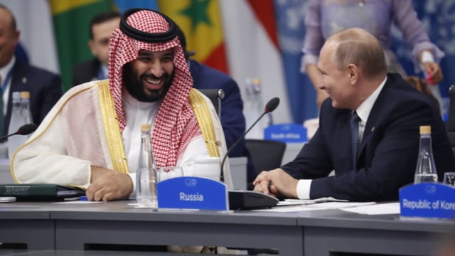  Ölmonarchen wenden sich Putin zu