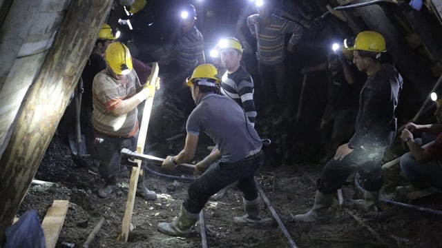  Mindestens 40  Tote in türkischem Kohlebergwerk