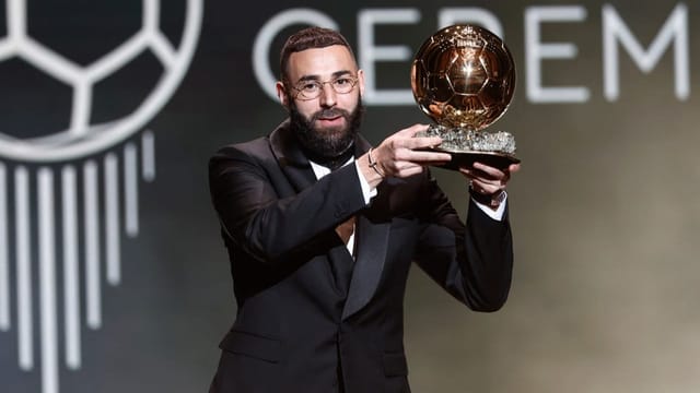  Karriere endgültig vergoldet: Benzema gewinnt den Ballon d’Or