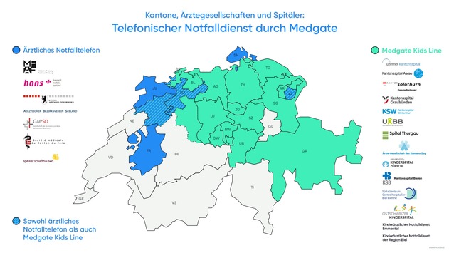  Entlastung der Notfallstationen durch Telemedizin: Medgate weitet Notfalldienst in der Schweiz aus