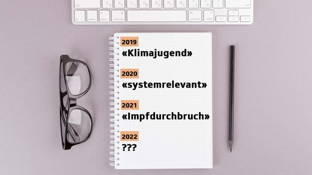  Welches Wort wird «Wort des Jahres 2022»?