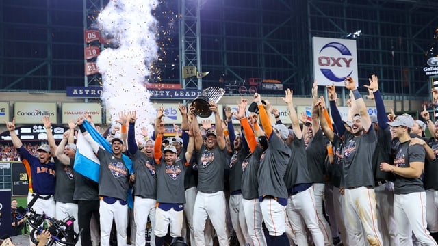  Astros gewinnen zum 2. Mal die World Series