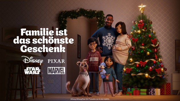  “Familie ist das schönste Geschenk”: / Neuer Disney Weihnachts-Spot als krönender Abschluss der Trilogie / Joy Denalane singt deutschen Song zur diesjährigen Disney Weihnachtskampagne “Das Geschenk”