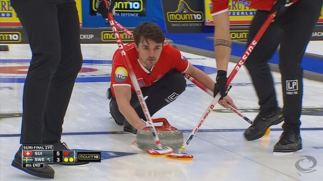  Auch die Schweizer Curler greifen am Samstag nach EM-Gold