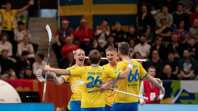  Schweden mit Gala zum 10. WM-Titel
