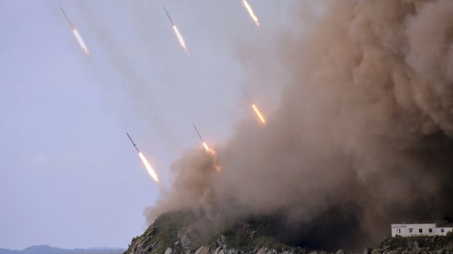  Südkorea kontert nordkoreanische Raketenschüsse