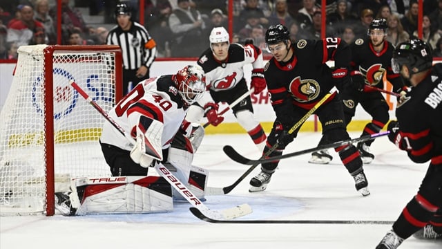  Auch Ottawa kann die Devils nicht stoppen