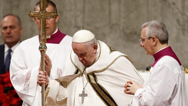  Papst Franziskus prangert Kriege und Machtgier an