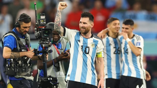  Auch weil Messi einen Fluch beendet: Argentinien im Viertelfinal