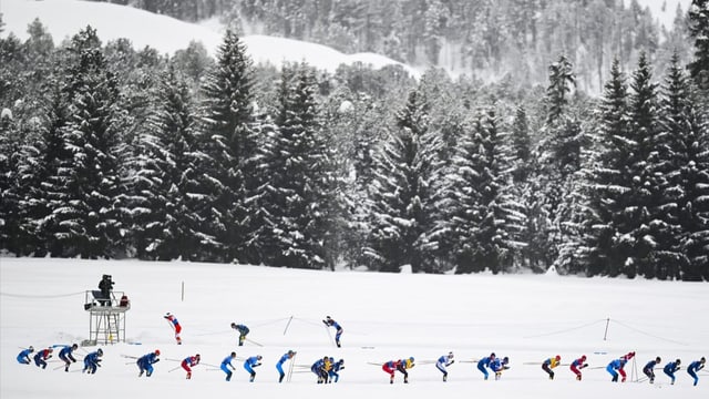  Schneemangel: Tour de Ski am Neujahrstag mit Massenstart