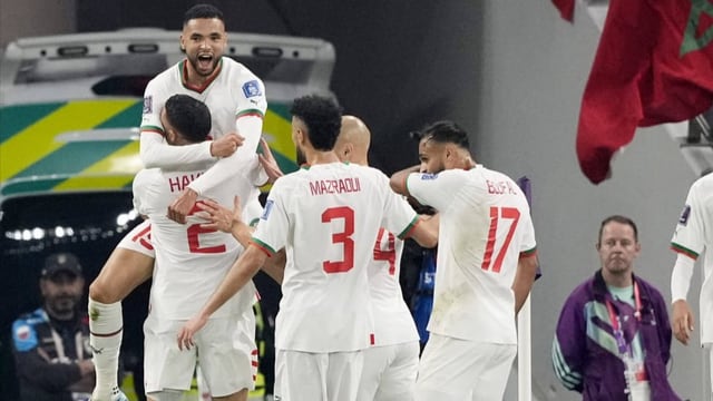  Erstmals seit 36 Jahren: Marokko steht im WM-Achtelfinal